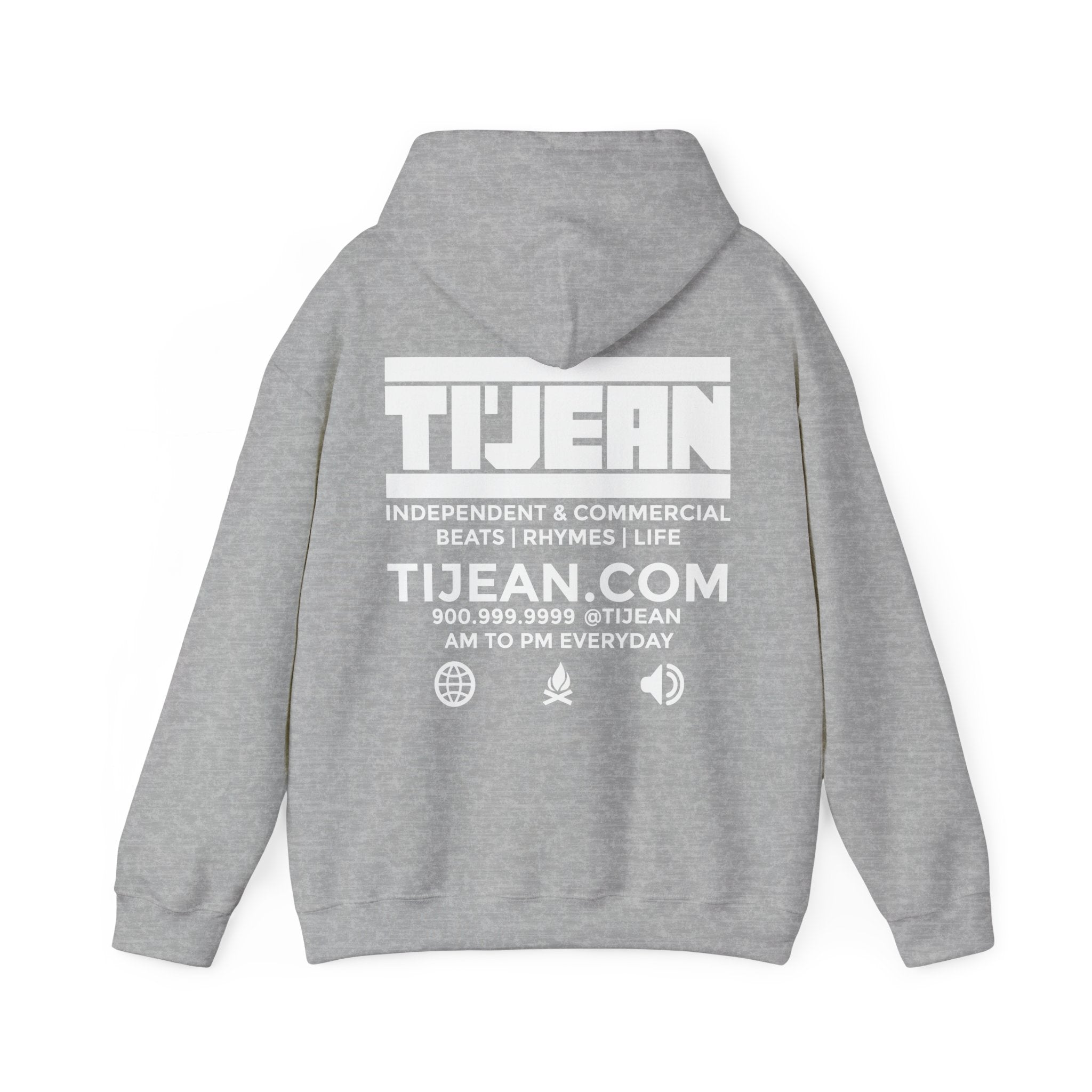 the Ti'Jean shop "WORK" hoodie