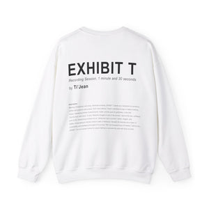 the Ti'Jean shop "EXHIBIT T: ART PLACARD" crewneck sweater