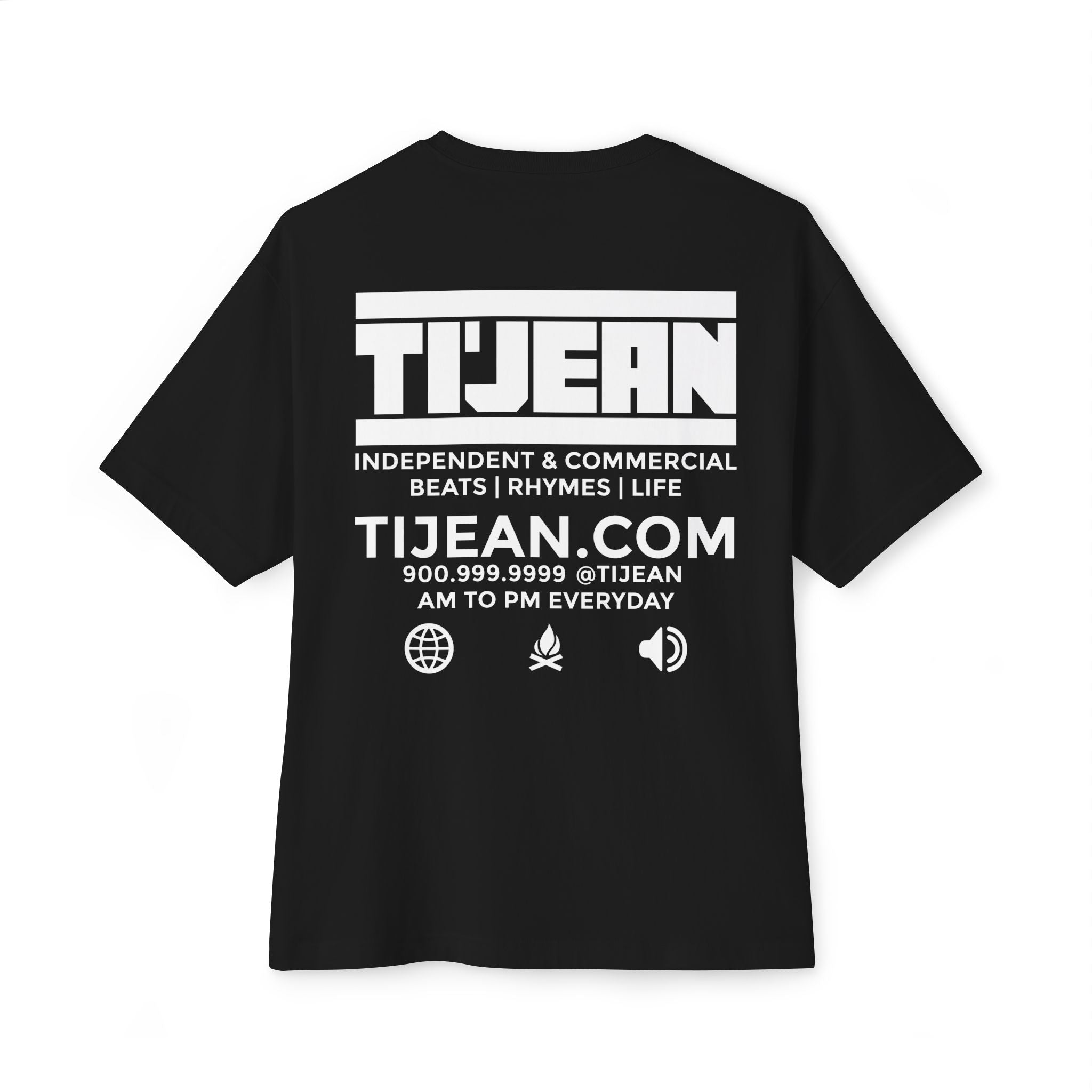 the Ti'Jean shop "WORK" relaxed fit tee